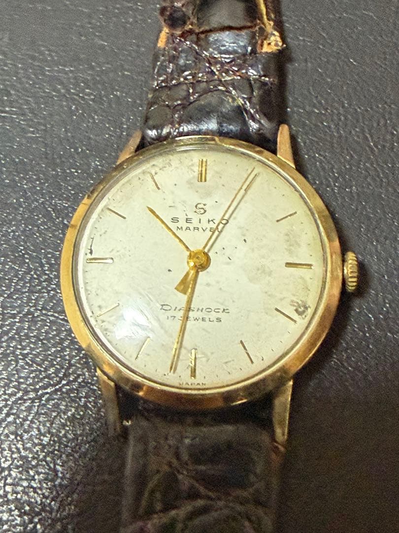 SEIKO MARVEL 自動巻き時計 17ジュエル