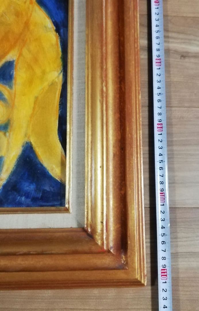 アラン・ボンヌフォア Alain Bonnefoit 肉筆油絵 一点もの 真筆 アラン