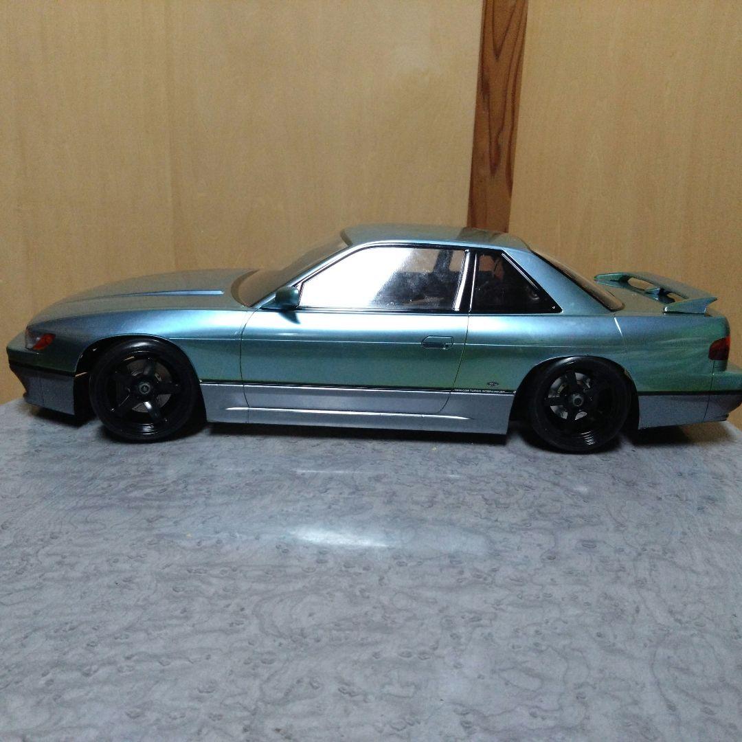 ABCホビー　シルビア S13　ライムグリーンツートン 未使用ボディ