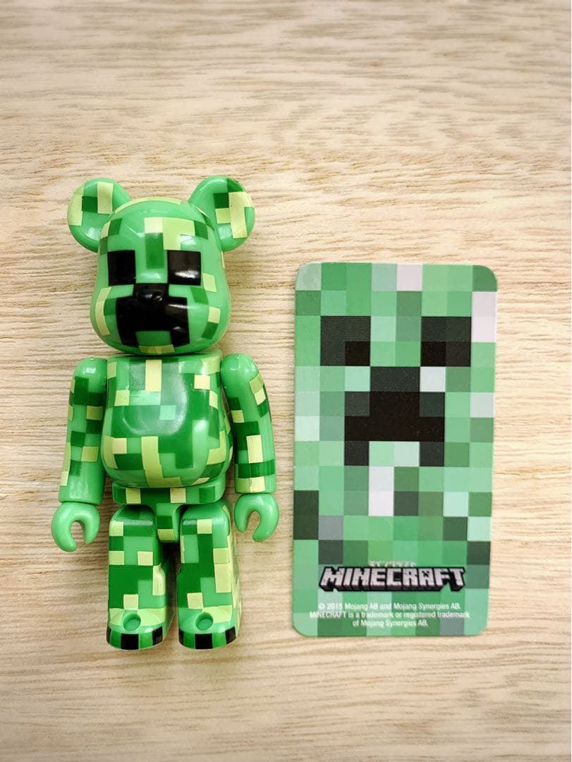 ベアブリック 100% マインクラフト クリーパー - メルカリ
