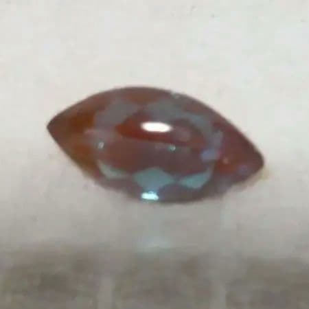 サフィレット　アンティーク アンティークラウンドサフィレット シルバーリング