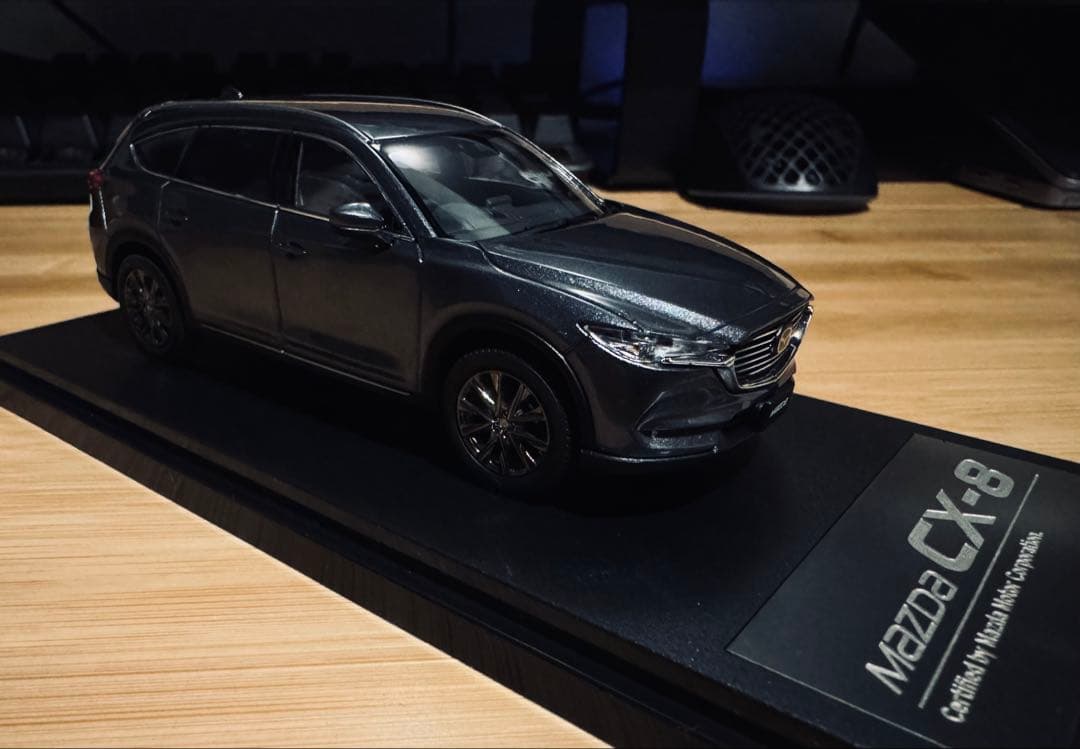 【純正】Mazda マツダCX-8 ミニカー 1/43 マシグレ