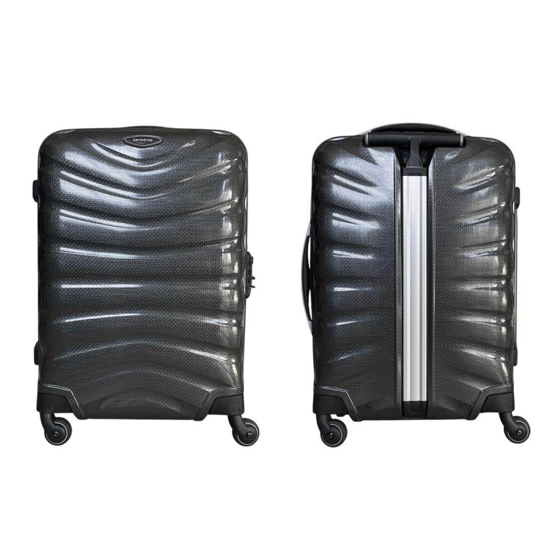 《超美品》サムソナイト ファイヤーライト55 機内持込 コスモライト 黒 35L