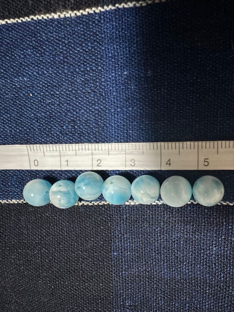 ラリマー　8mm×7粒