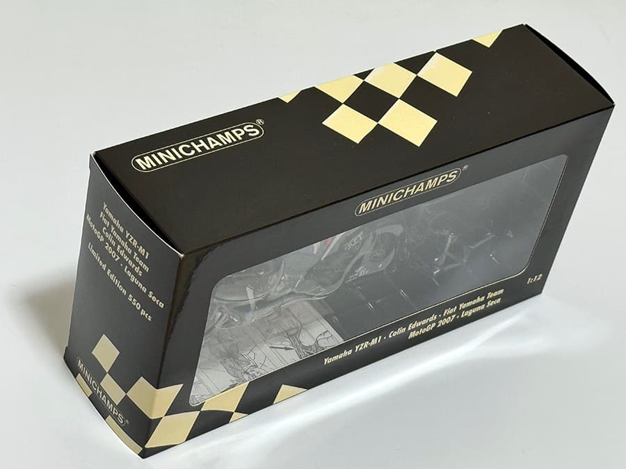 ミニチャンプス 1/12 ヤマハ YZR-M1 2007 LAGUNA SECA