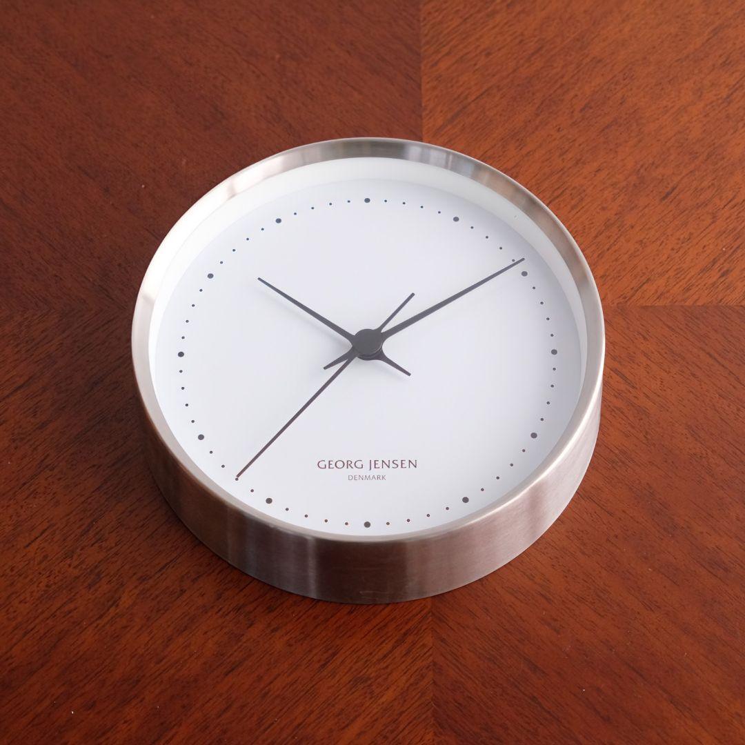【新品未使用】ジョージジェンセン   掛時計 22cm