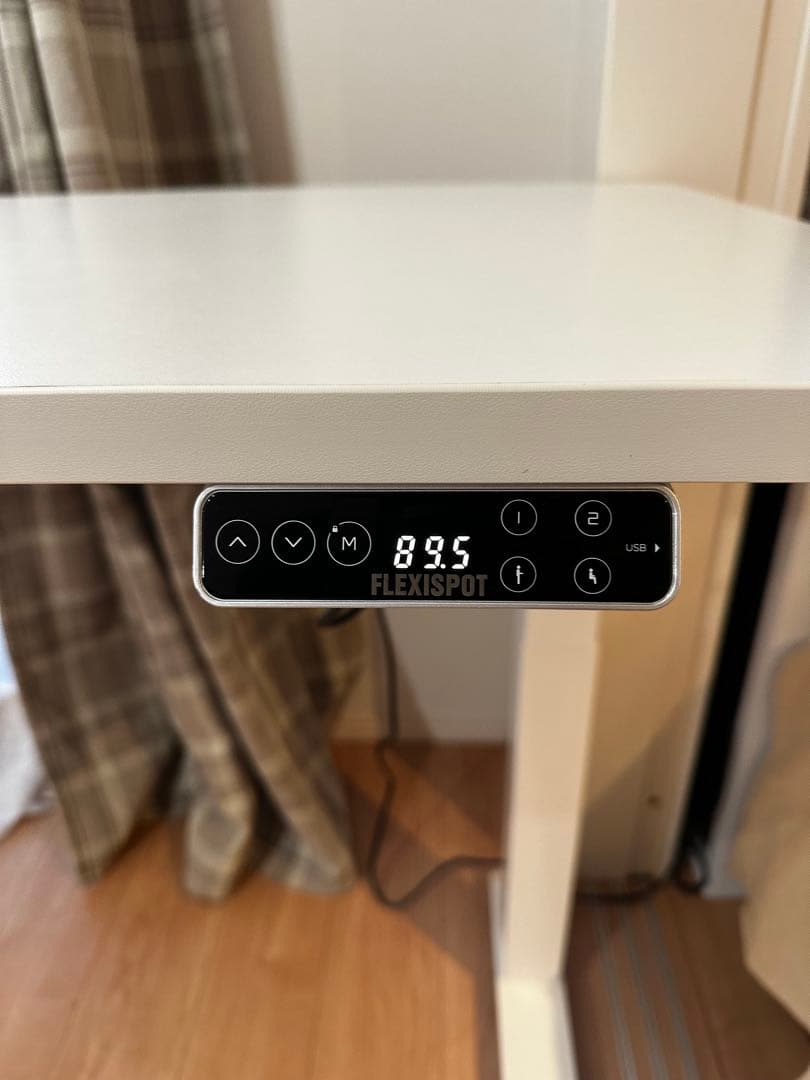 FlexiSpot 電動昇降デスク E7 Pro ホワイト天板 (120×60)