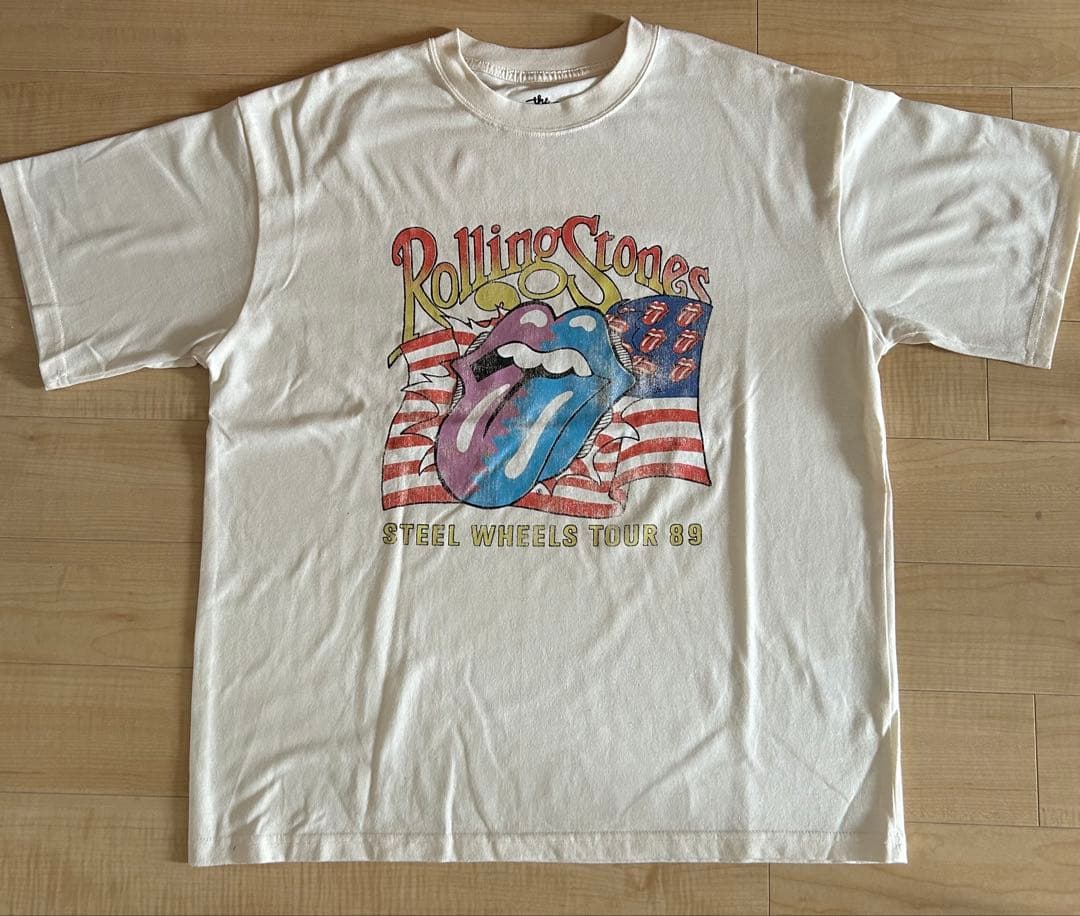 Rolling StonesTシャツ Steel Wheels Tour '89