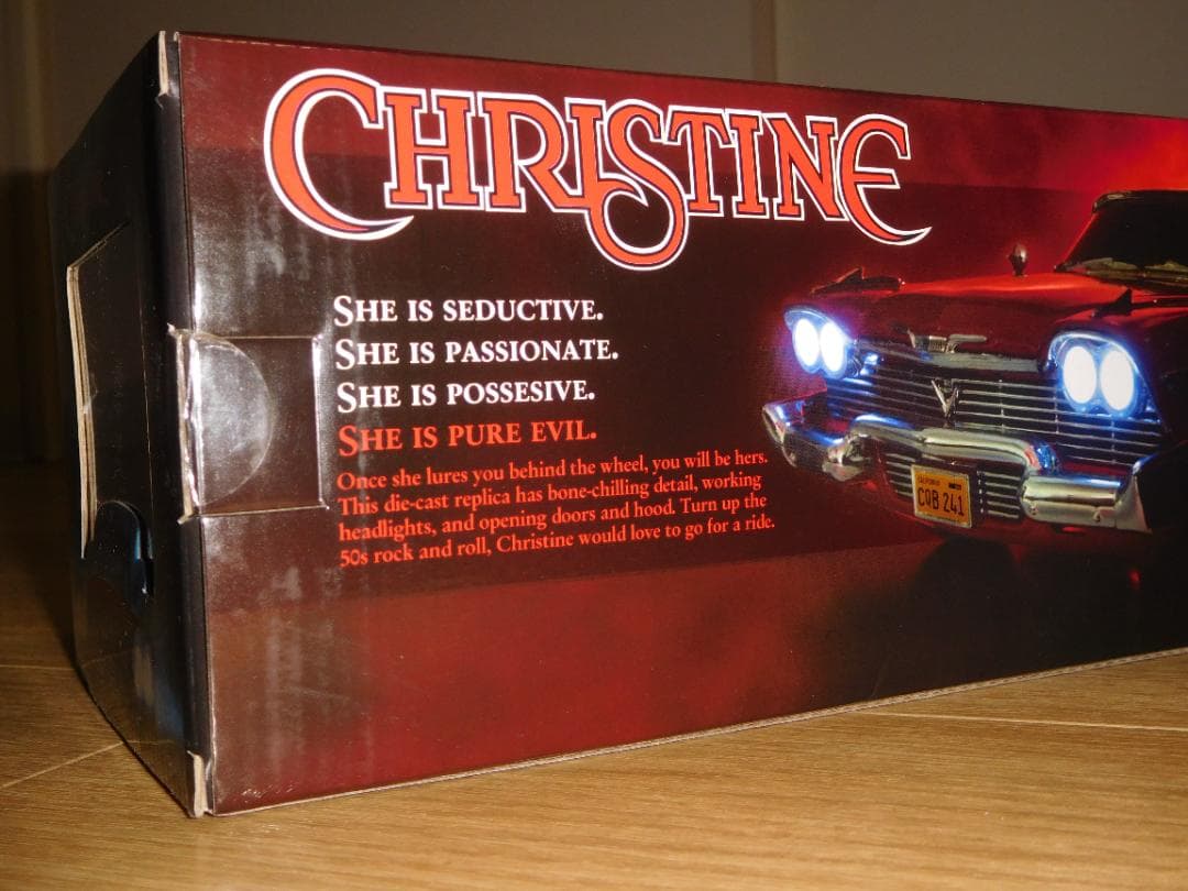 ミニカー CHRISTINE MOVIE 1/18 NIGHT VERSION CAR