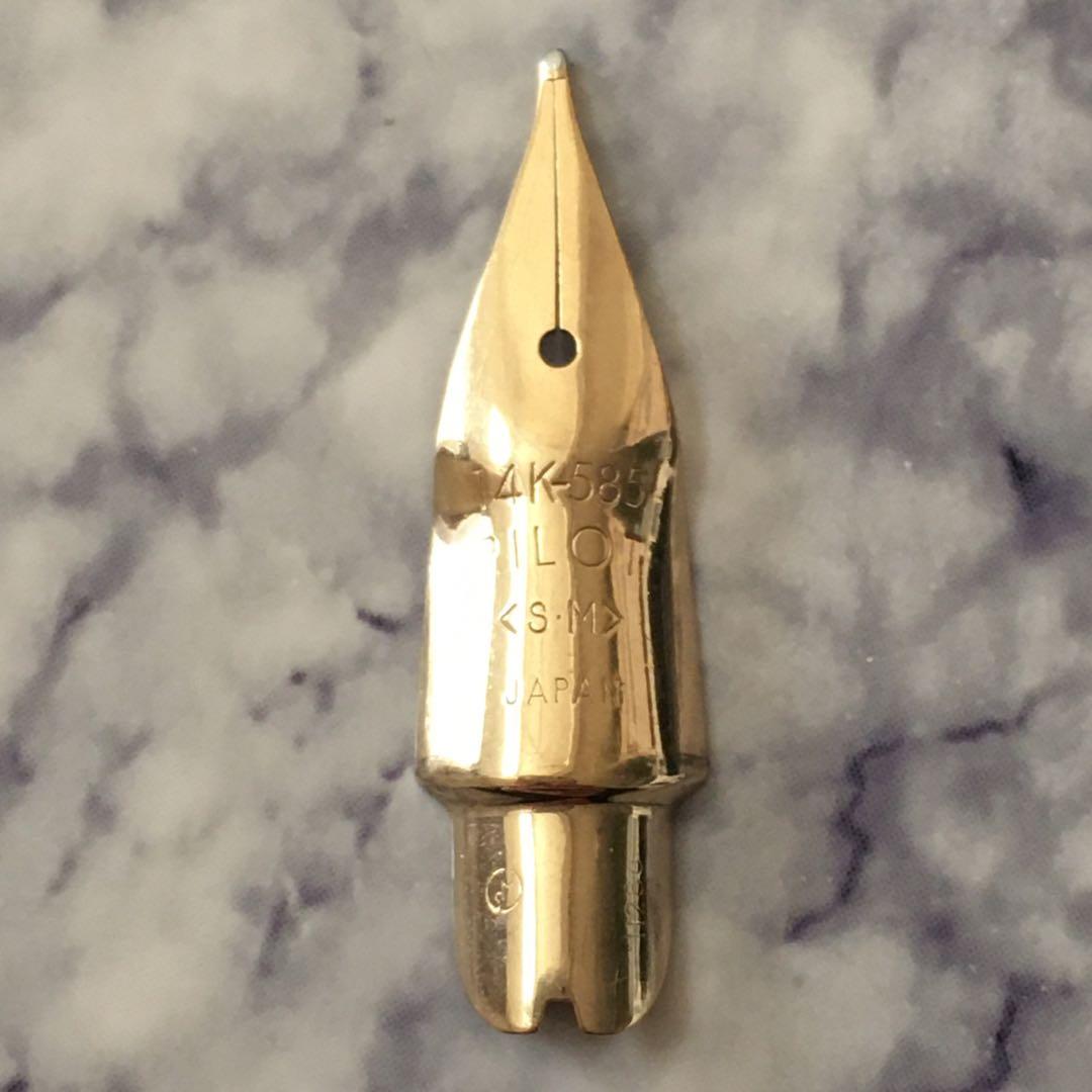 620 オーバーホール済み パイロットPILOT Elabo エラボー 14k エラボー