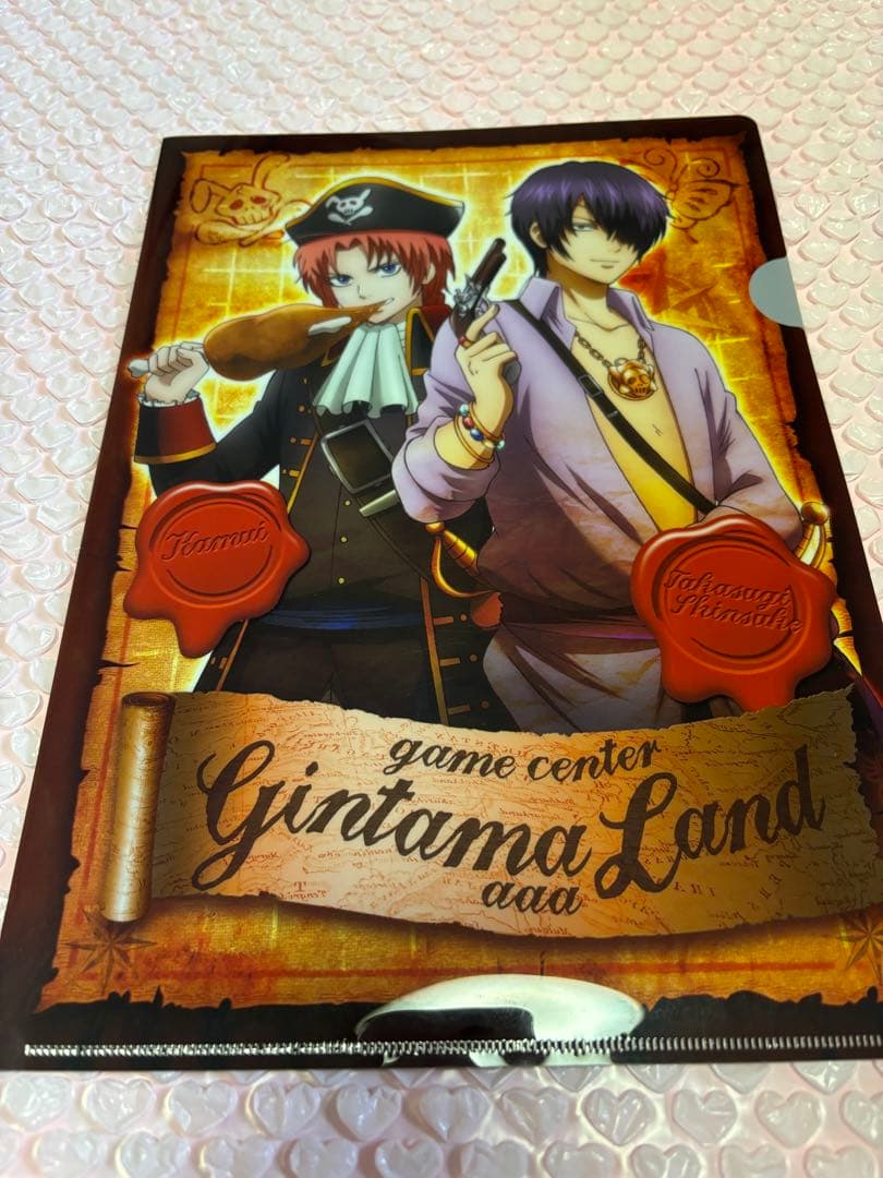 銀魂　銀魂ァァァランド‼︎ Winter2015 クリアファイル　高杉神威　② 楽天市場】【即納】銀魂 A4メタリッククリアファイル小さくなっちゃっ