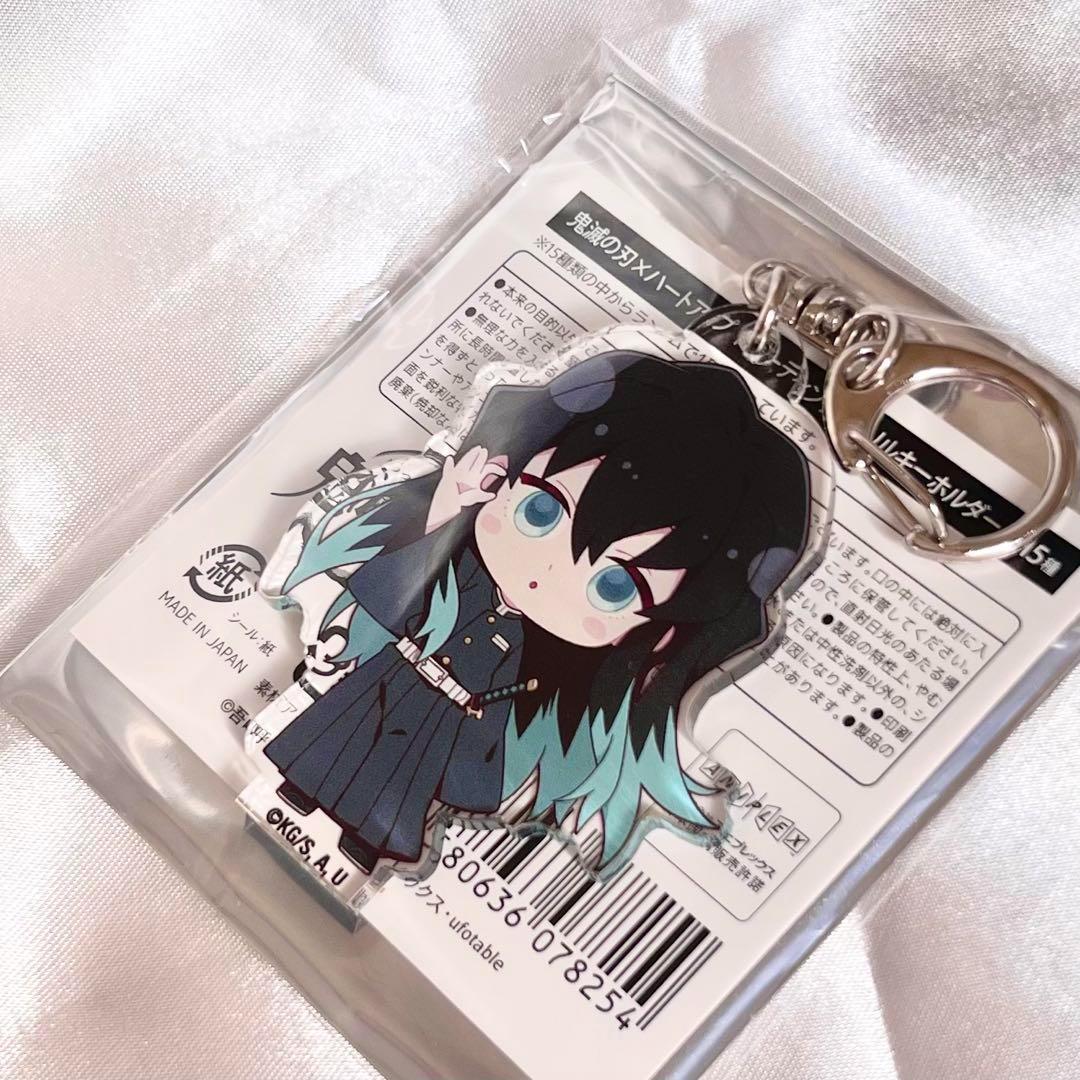 新品】時透無一郎 ハートアップ限定 アクリルキーホルダー 缶バッジ 鬼滅