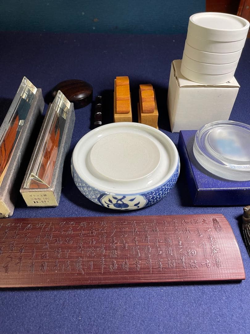 墨研】ジェイケー様専用 画材◇陶硯・文鎮・腕枕・他◇日本画