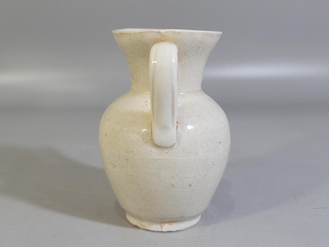 中国美術 宋白磁 水注 瓶 時代物 DT465