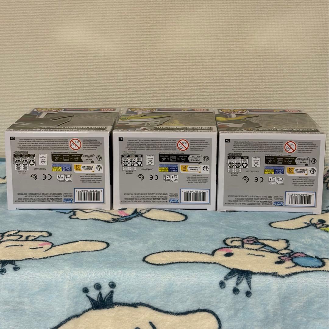 【新品】Funko Pop! Plus GUNDAM Wing フィギュア 3点