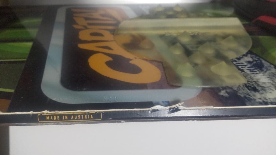 中古美品）スノーボードビンディングセット 154cm デザインかわいい初心者向