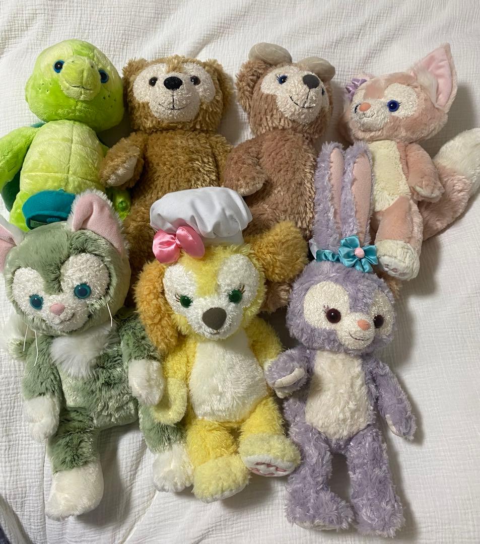 ダッフィーフレンズぬいぐるみ(S)7体セット