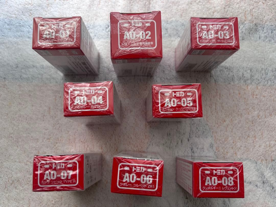 【大特価・新品未開封】 トミカ アジアオリジナル 海外限定 ミニカー 8台セット