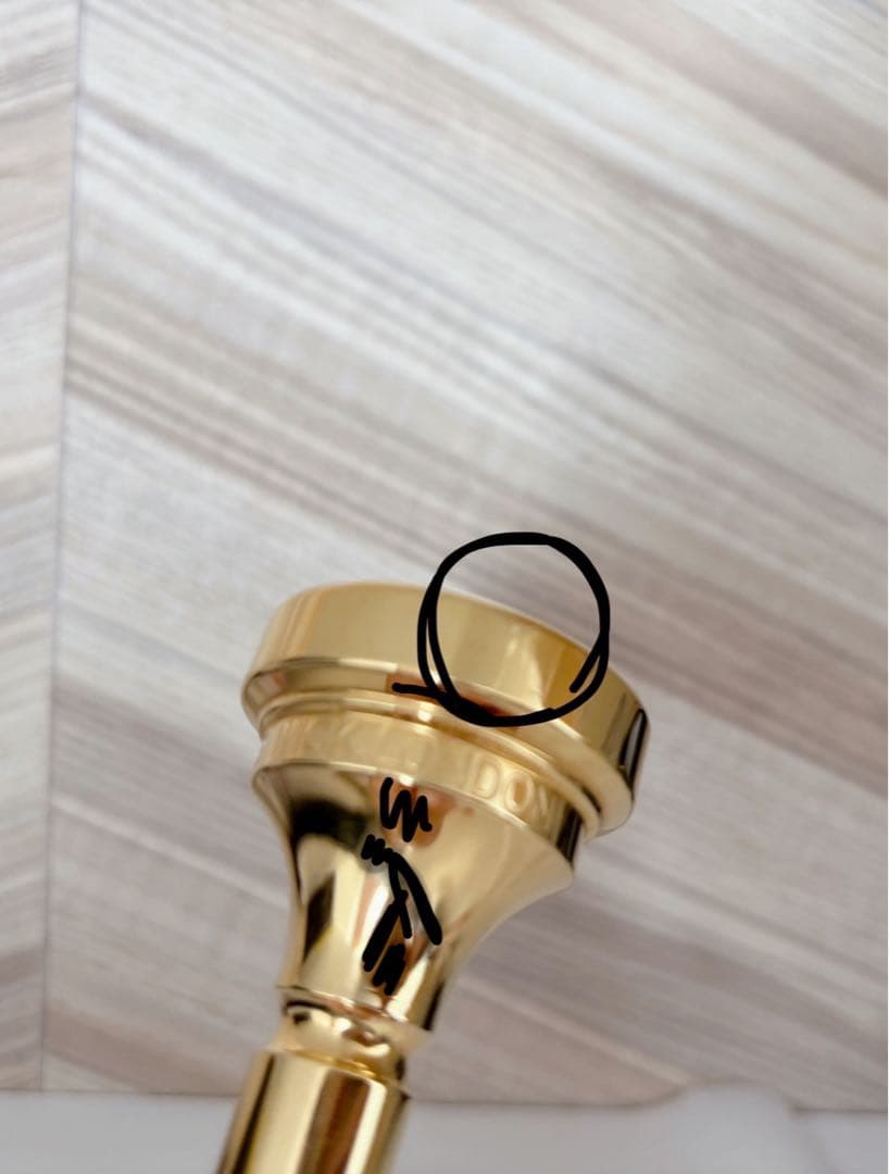 デニス・ウィック4AL GP トロンボーン・ユーフォニアムマウスピース