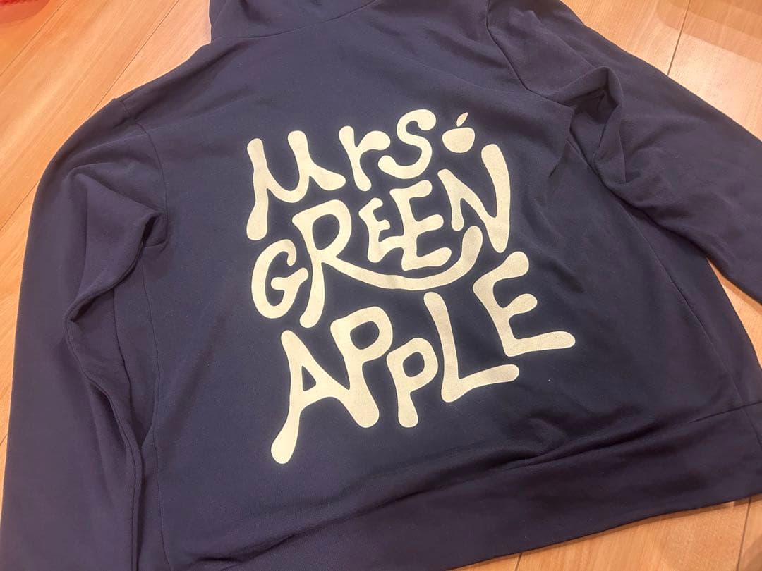 Mrs.GREEN APPLE パーカー Lサイズ Mrs. GREEN APPLE ポップアップ