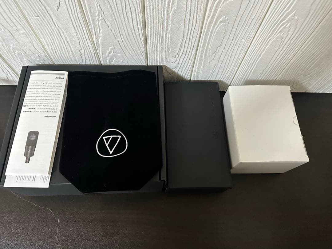 Audio-Technica コンデンサーマイク ブラック AT4040