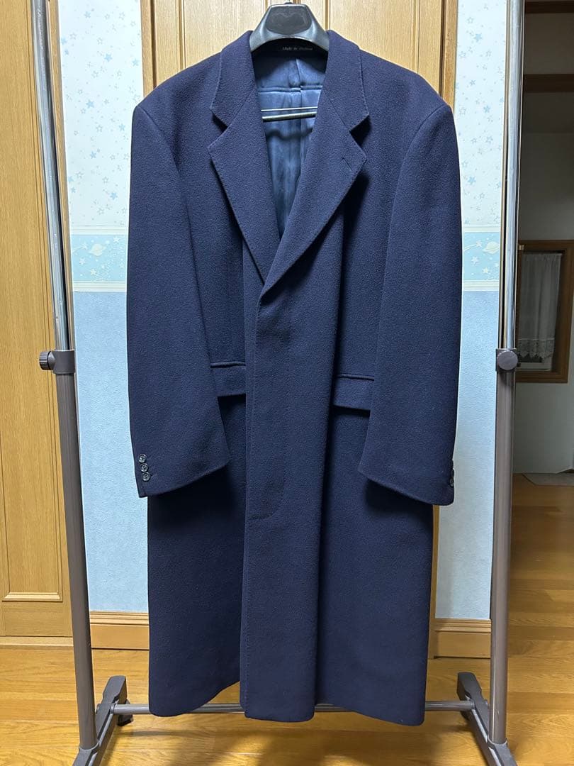 BURBERRY LONDON wool knit チェスターコート 38 BURBERRY LONDON wool