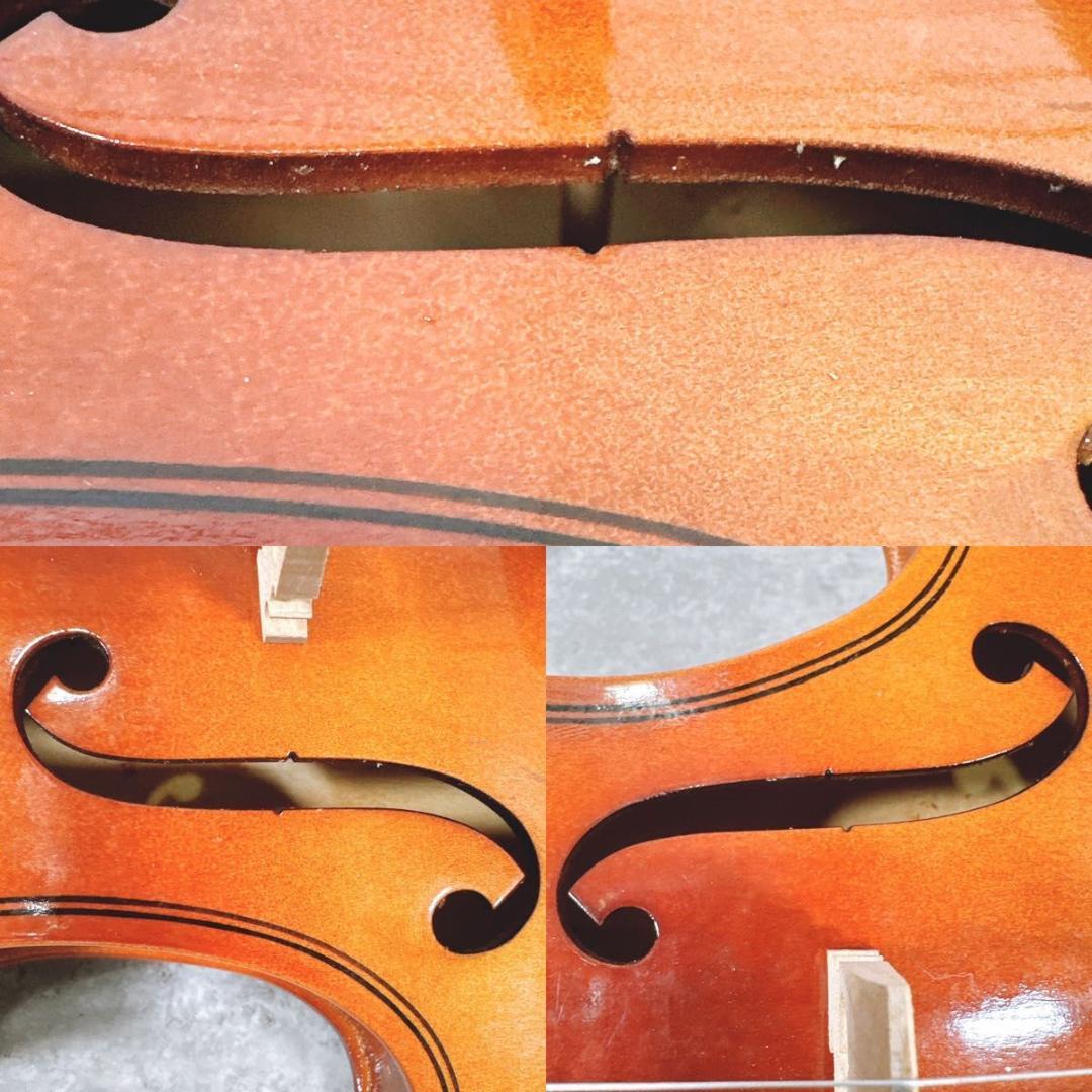 ノーブランド ヴィオラ 16インチ 弓 初心者 入門用セット　ビオラ　弦楽器