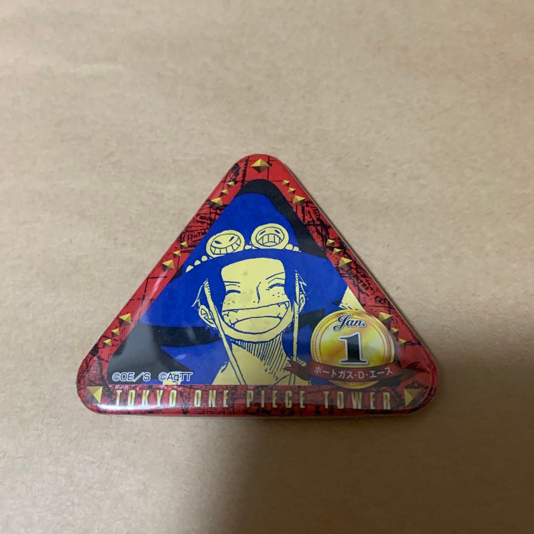 ONE PIECE トンガリ バースデイ缶バッジエース