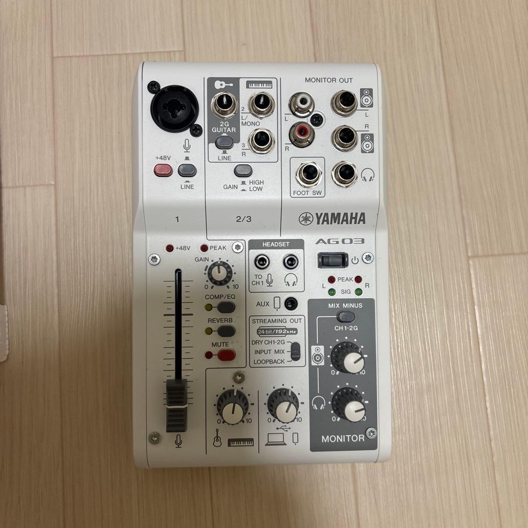 YAMAHA AG03 MK2 オーディオインターフェイス