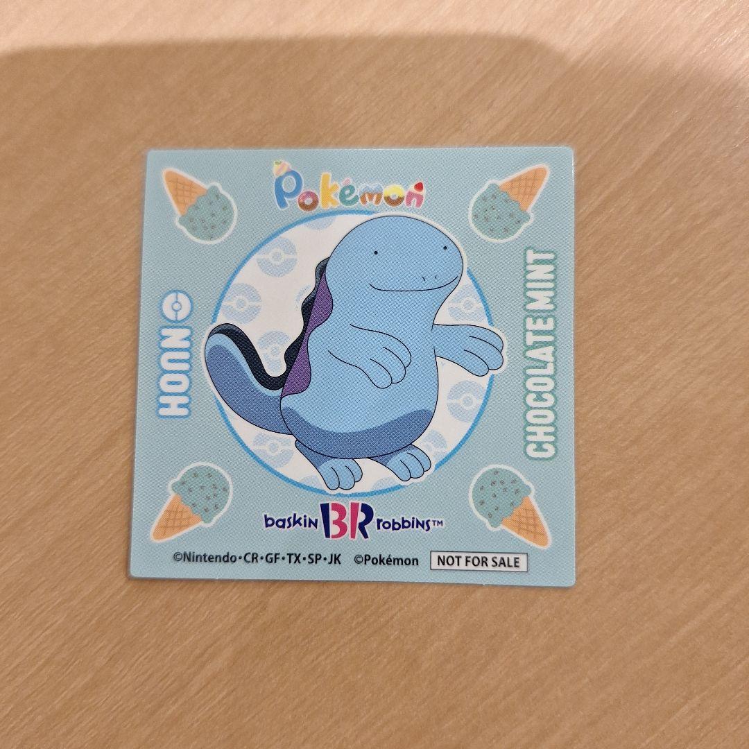 サーティワンアイスクリームスペシャルポケモンステッカー - メルカリ