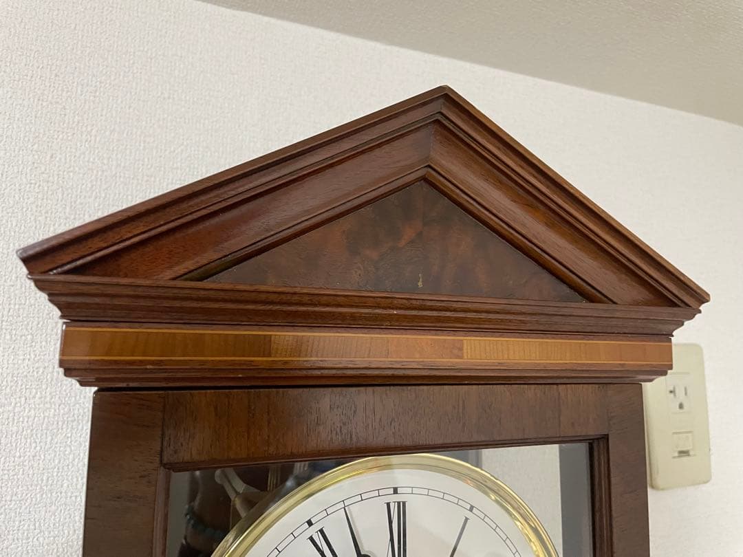 Comitti of London 機械式　柱時計　チャイム付き