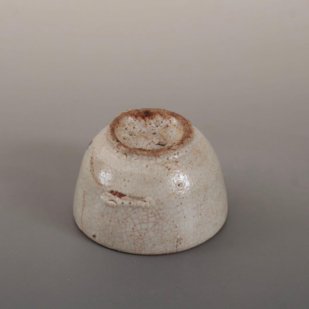 李朝 盃 ぐい呑み 酒器 小貫入 古美術 朝鮮美術 古道具 アンティーク