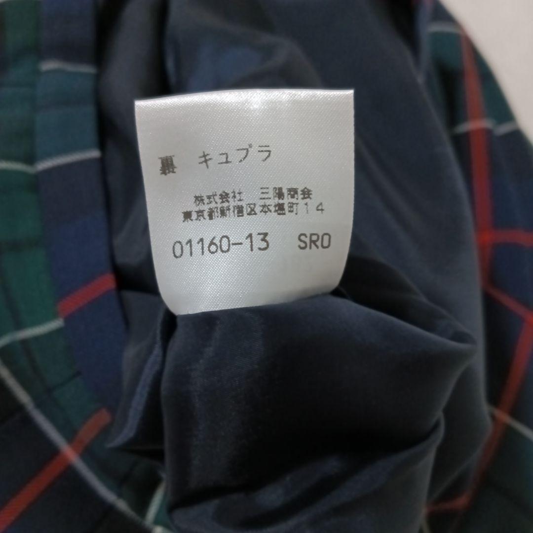 BURBERRYS 42 タータンチェック グリーン ほぼ未使用 Lサイズ 17