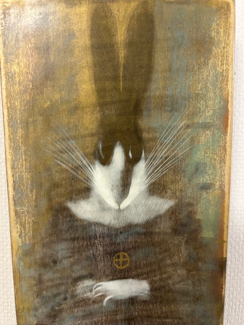 希少　レア　十時孝好　USAGI アクリル画　原画　1986年作