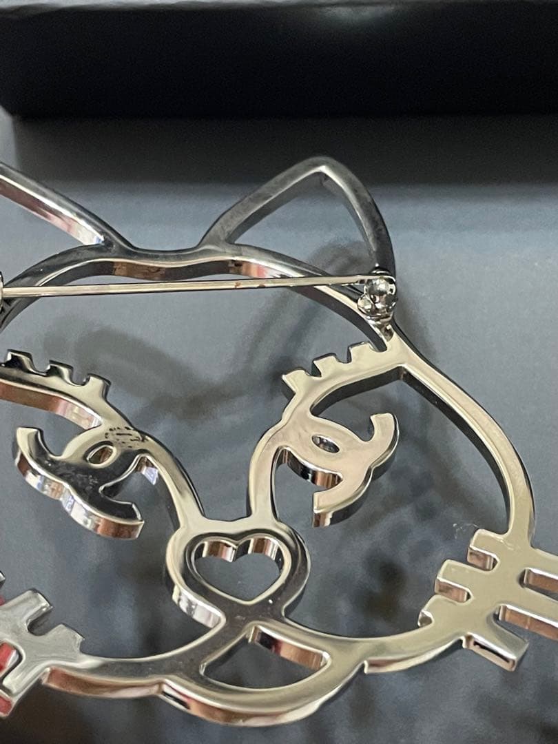激レア 限定 CHANEL シャネル シュペット ブローチ ココマーク 新品 猫