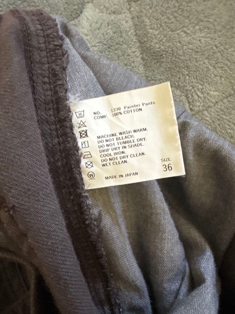 パンツ SHISHIKUI Painter pants / BROWN 36