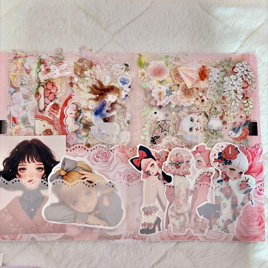 海外マステ切り売り ♡23種類セット♡簡易ファイル付き - メルカリ