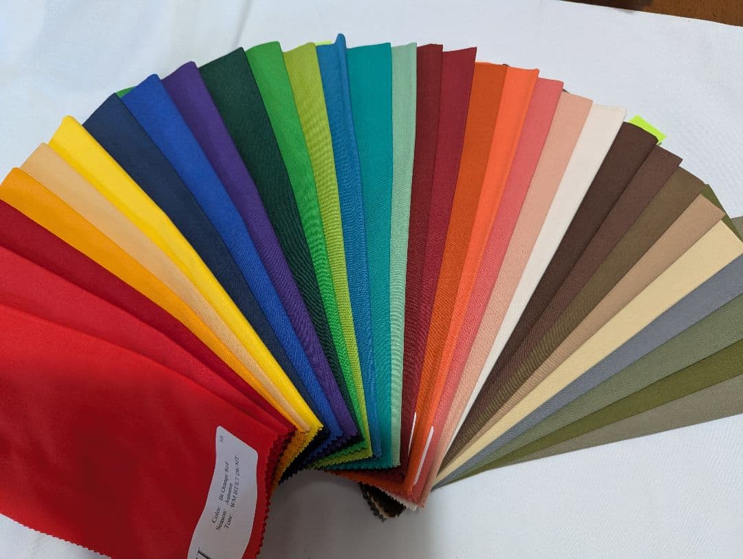 パーソナルカラー　ドレープ120色セット　手芸　パッチワーク生地にも