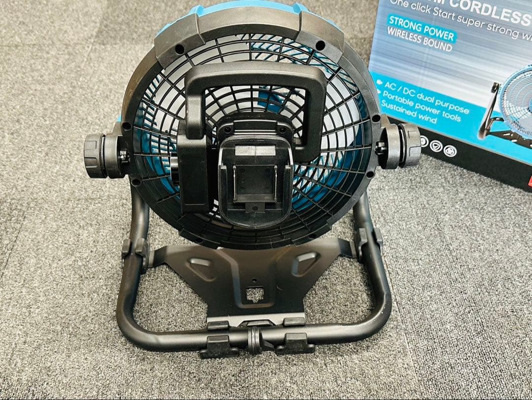 携帯扇風機 卓上扇風機 12インチ充電式 キャンプ アウトドア マキタ18V互換