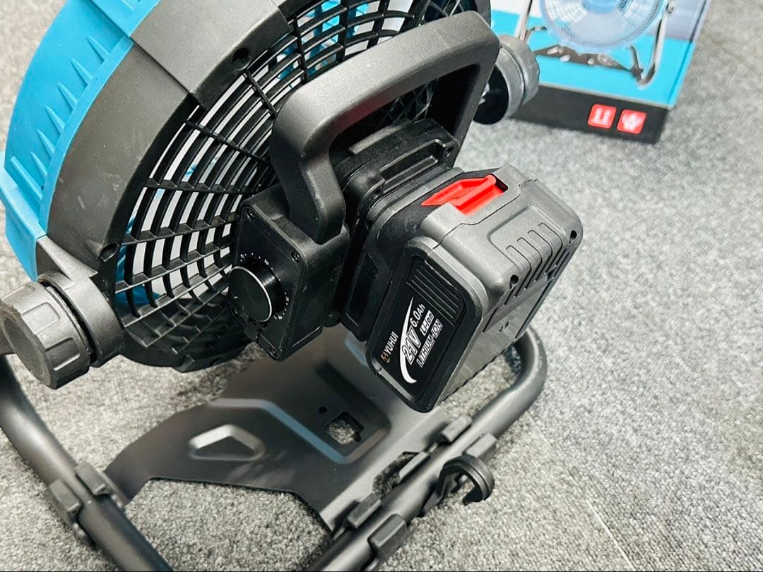 携帯扇風機 卓上扇風機 12インチ充電式 キャンプ アウトドア マキタ18V互換