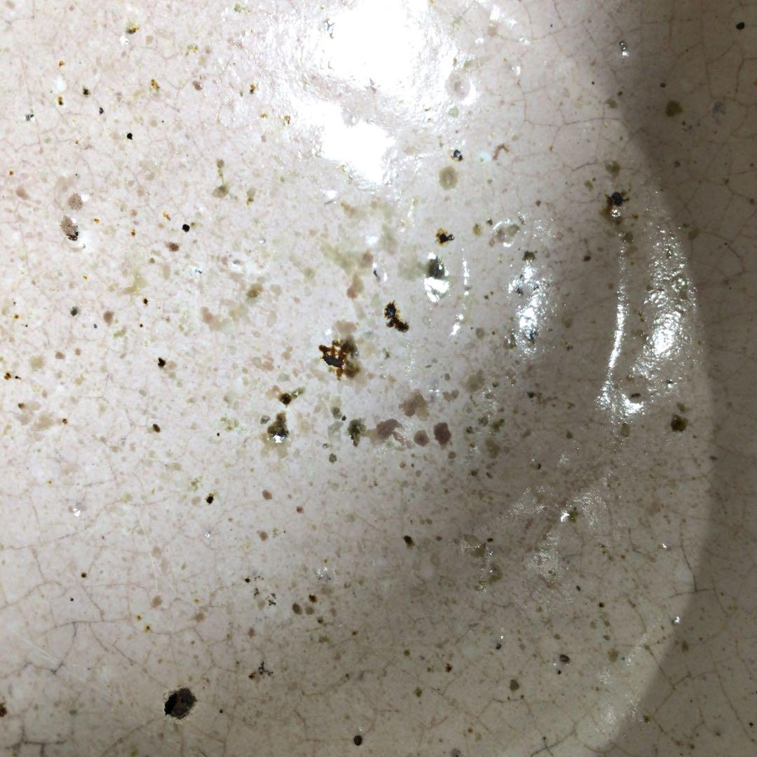 P744 水指 『萩焼』『厚東建信造』『大徳寺 小林太玄箱書』『捻梅