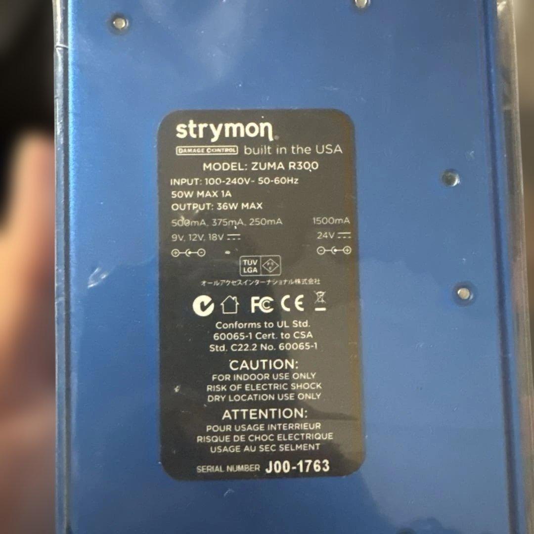 STRYMON ( ストライモン ) Zuma R300 パワーサプライ