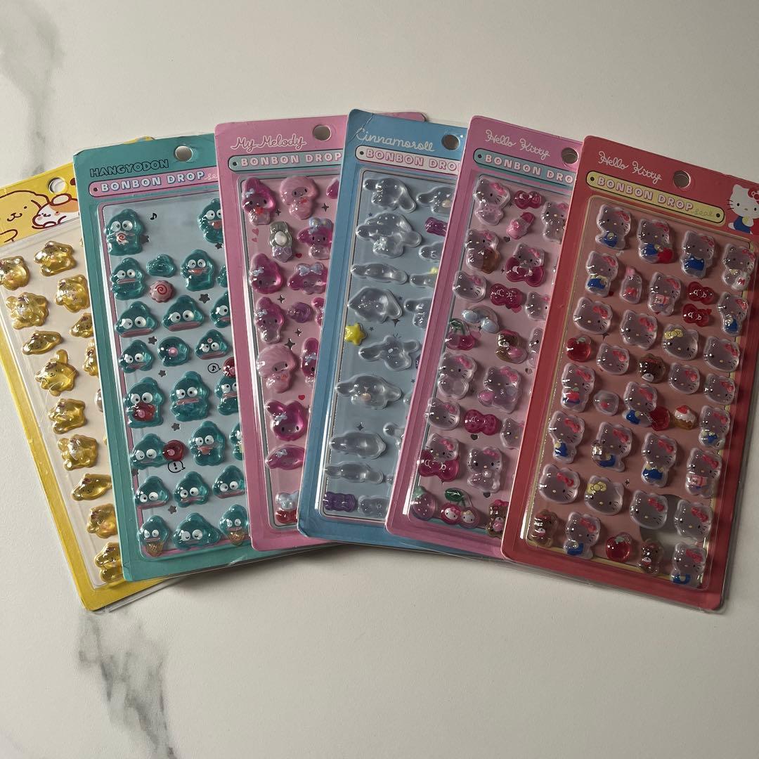 訳あり ボンボンドロップ シール 6種セット まとめ売り - メルカリ