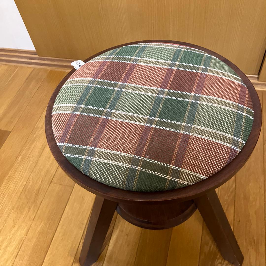 【廃盤品】広松木工 スピンスツール 回転 昇降 テーブル