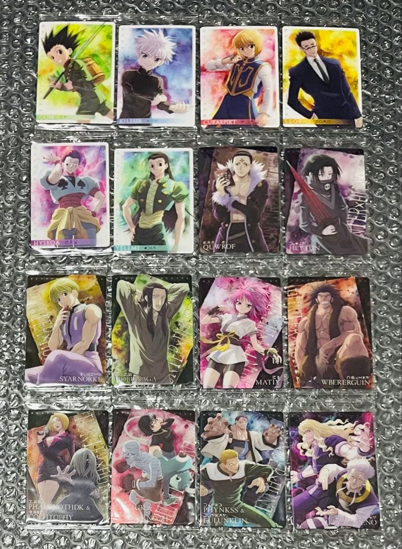 最安値】HUNTER×HUNTER 第一弾 第二弾 全種 コンプリートセット