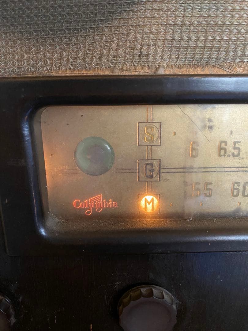 日本コロムビア製 Columbia 真空管ラジオ RA-63 通電確認済み - メルカリ