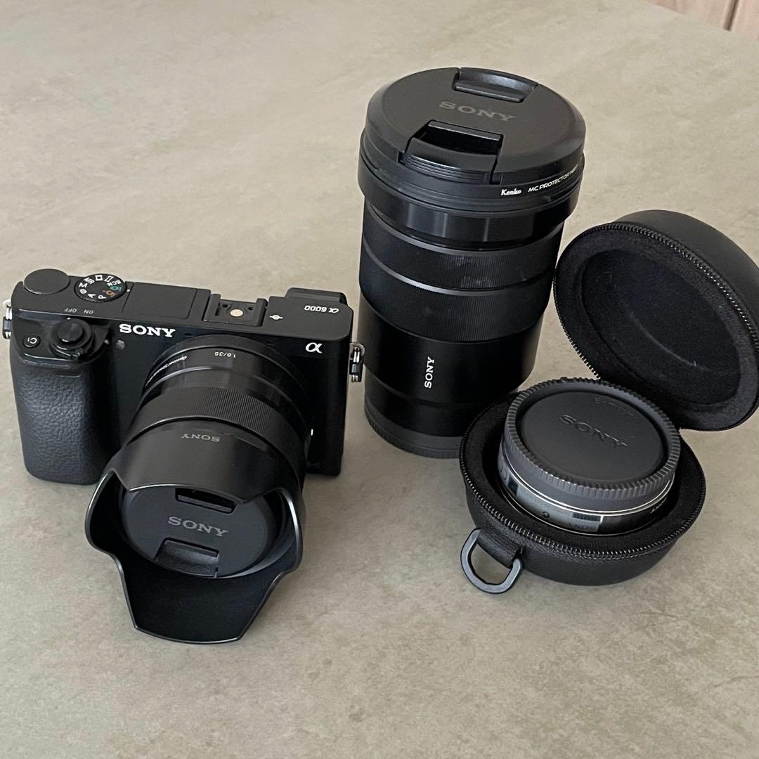 SONY α6000 ミラーレス一眼カメラ 本体とレンズセット