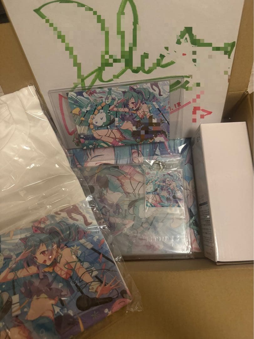 OVCフェス　デルタヤ　DELUTAYA直筆サイン色紙&リリース記念限定セット