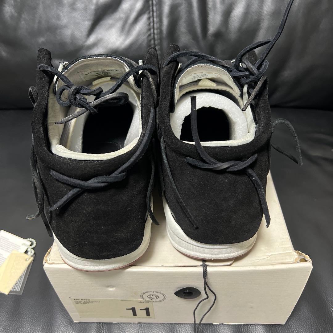 VISVIM FBT NEON BLACK 黒 スエード モカシン 29cm