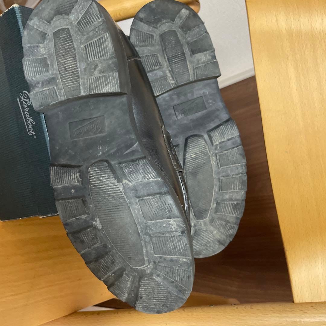 パラブーツ　ランス　フォック　アザラシ　UK8 ブラック　Paraboot